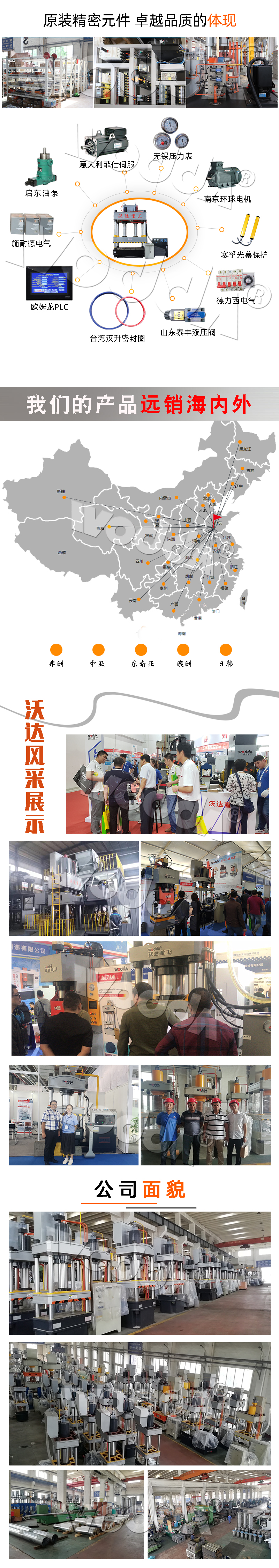 200噸四柱油壓機