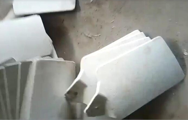 315噸風(fēng)機扇葉成型(xíng)一次壓3片