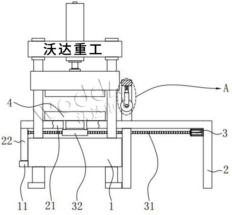 帶移動工作台的汽車内飾成型液壓機 帶移動工作台的汽車内飾成型液壓機