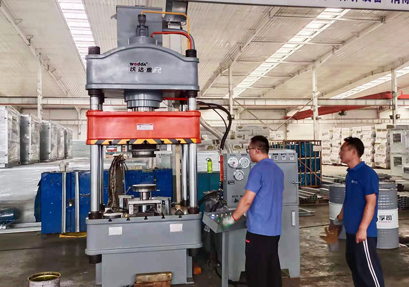 四柱液壓機的調試 四柱液壓機